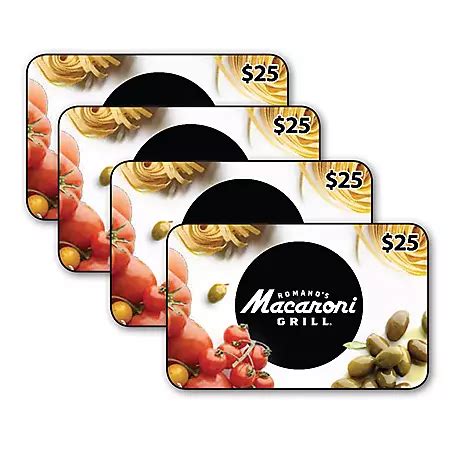 The restaurant offers a variety of catering packages that are tailored to meet your needs. . Where can i use my romano39s macaroni grill gift card